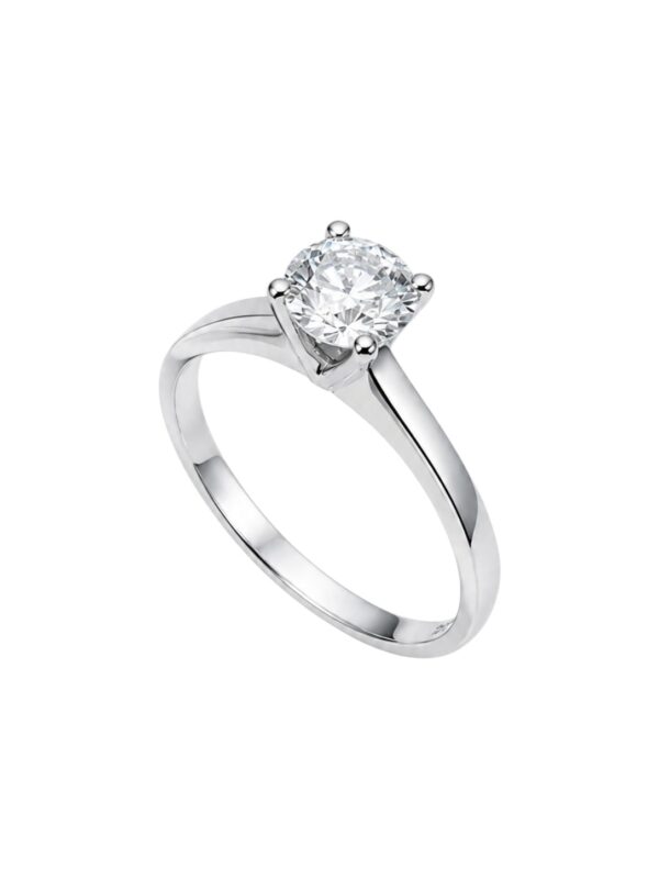 ΜΟΝΟΠΕΤΡΟ ΔΑΧΤΥΛΙΔΙ LAB GROWN DIAMOND 18Κ ΚΩΔ.2346