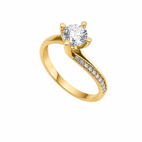 ΜΟΝΟΠΕΤΡΟ ΔΑΧΤΥΛΙΔΙ 14Κ ΚΩΔ.1836