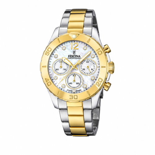 FESTINA F20604/1 ΓΥΝΑΙΚΕΙΟ ΡΟΛΟΙ CHRONOGRAPH 39MM ΚΩΔ.4578