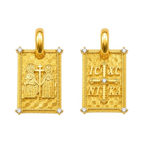 fc7e1144-ad4c-4ea2-9005-ff343cd0e0a9 (1) ΦΥΛΑΧΤΟ IC XC NIKA-ΚΩΝΣΤΑΝΤΙΝΑΤΟ 14Κ ΚΩΔ.3961