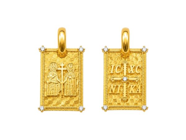 ΦΥΛΑΧΤΟ IC XC NIKA-ΚΩΝΣΤΑΝΤΙΝΑΤΟ 14Κ ΚΩΔ.3961